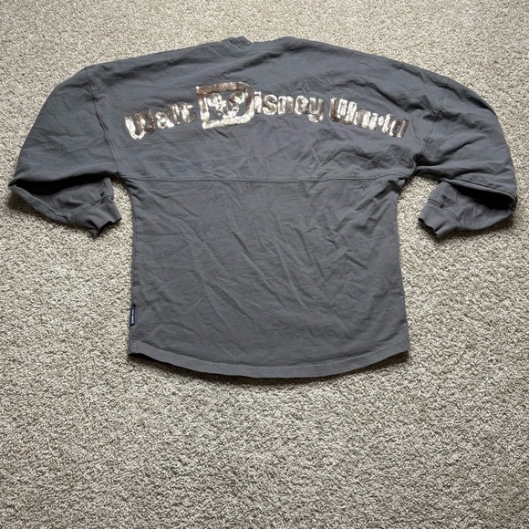 Disney Gray Long Sleeve Tee - Picture 2 of 6